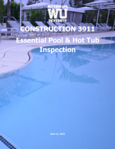 CONSTRUCTION 3911: Essential Pool & Hot Tub Inspection